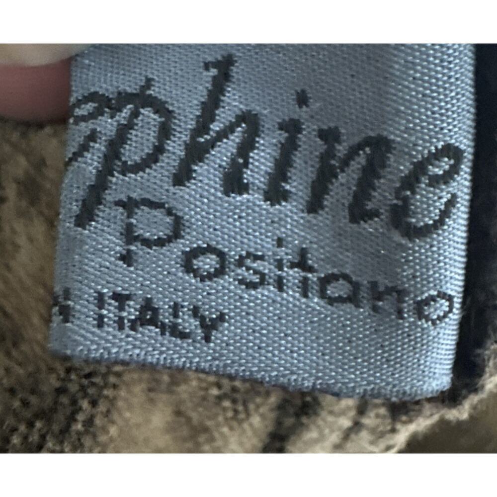 Josephine Posephine Jacket Womens Brown Embroidered Boho Floral Made in Italy - Picture 7 of 7